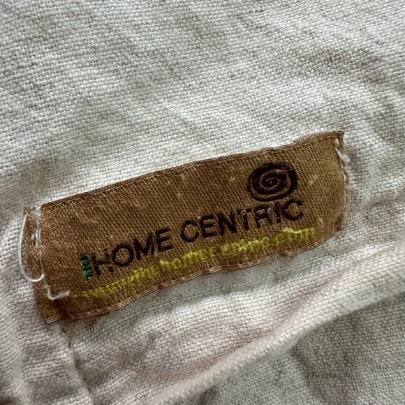 Set of 2 Linen Mother of Peal Seahorse and Starfish Pillow Covers 15x15 - Picture 8 of 8